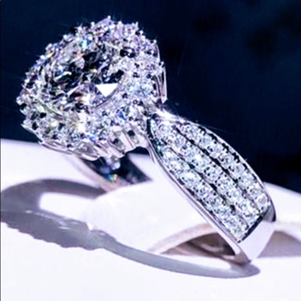 925 Sterling Sapphire Ring